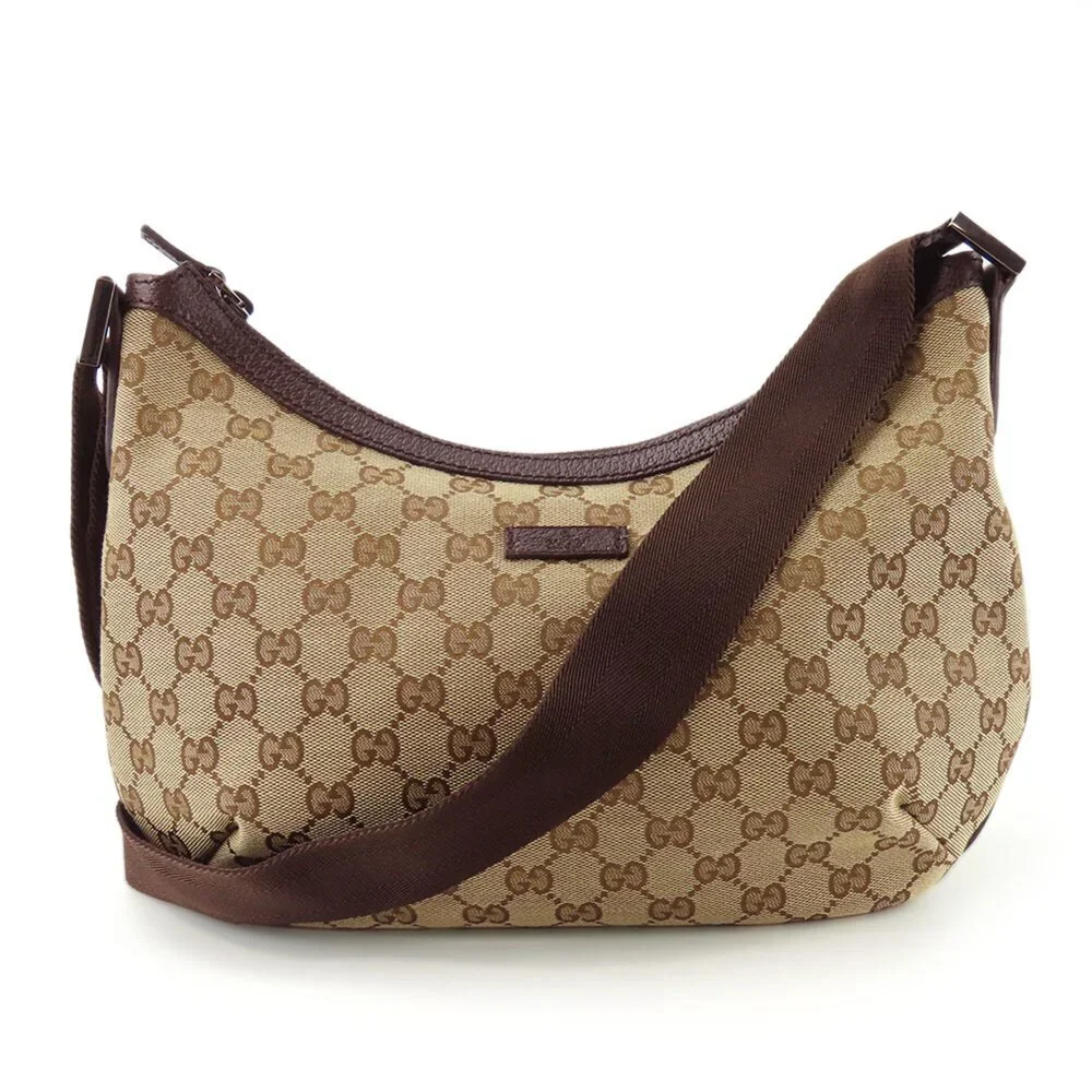 GUCCI Brown Leather Shoulder Bag - Picture 11 of 11